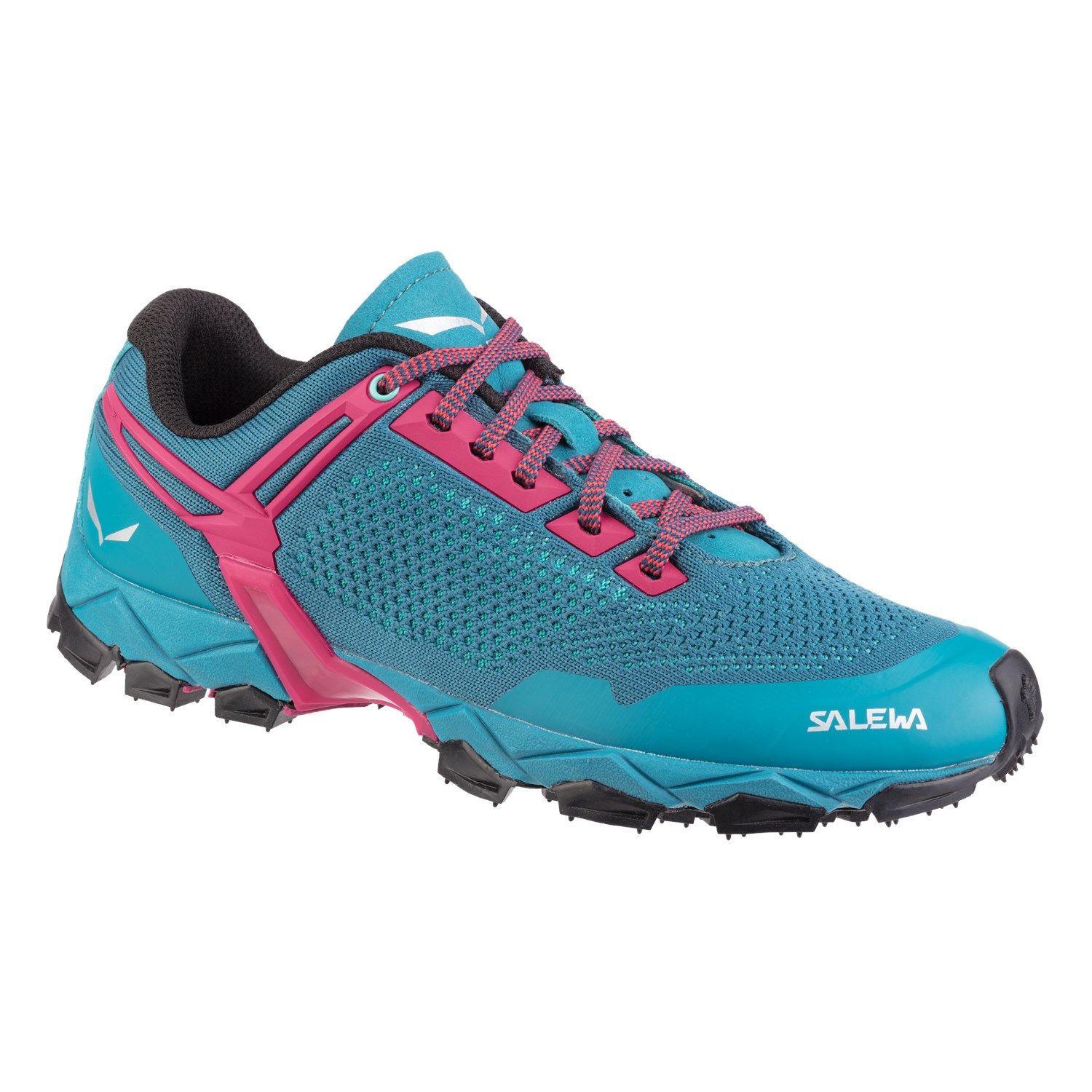 Salewa Women's Lite Train K Hiking Shoes Blue HRQ-205947